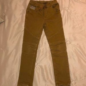 Boys khaki art class jogger jeans size 12